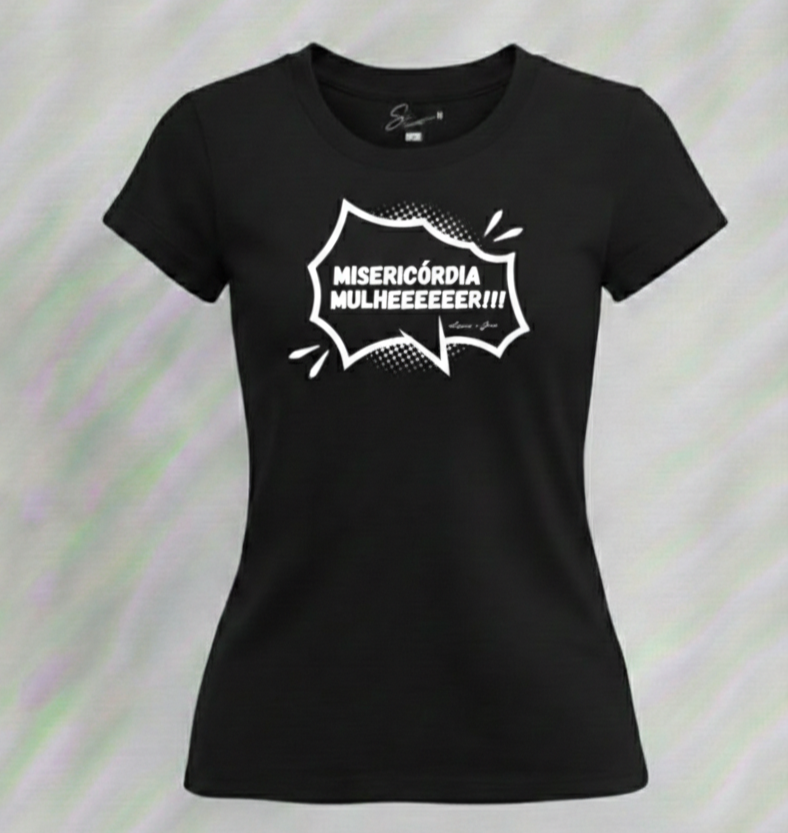 Babylook - Misericórdia mulher